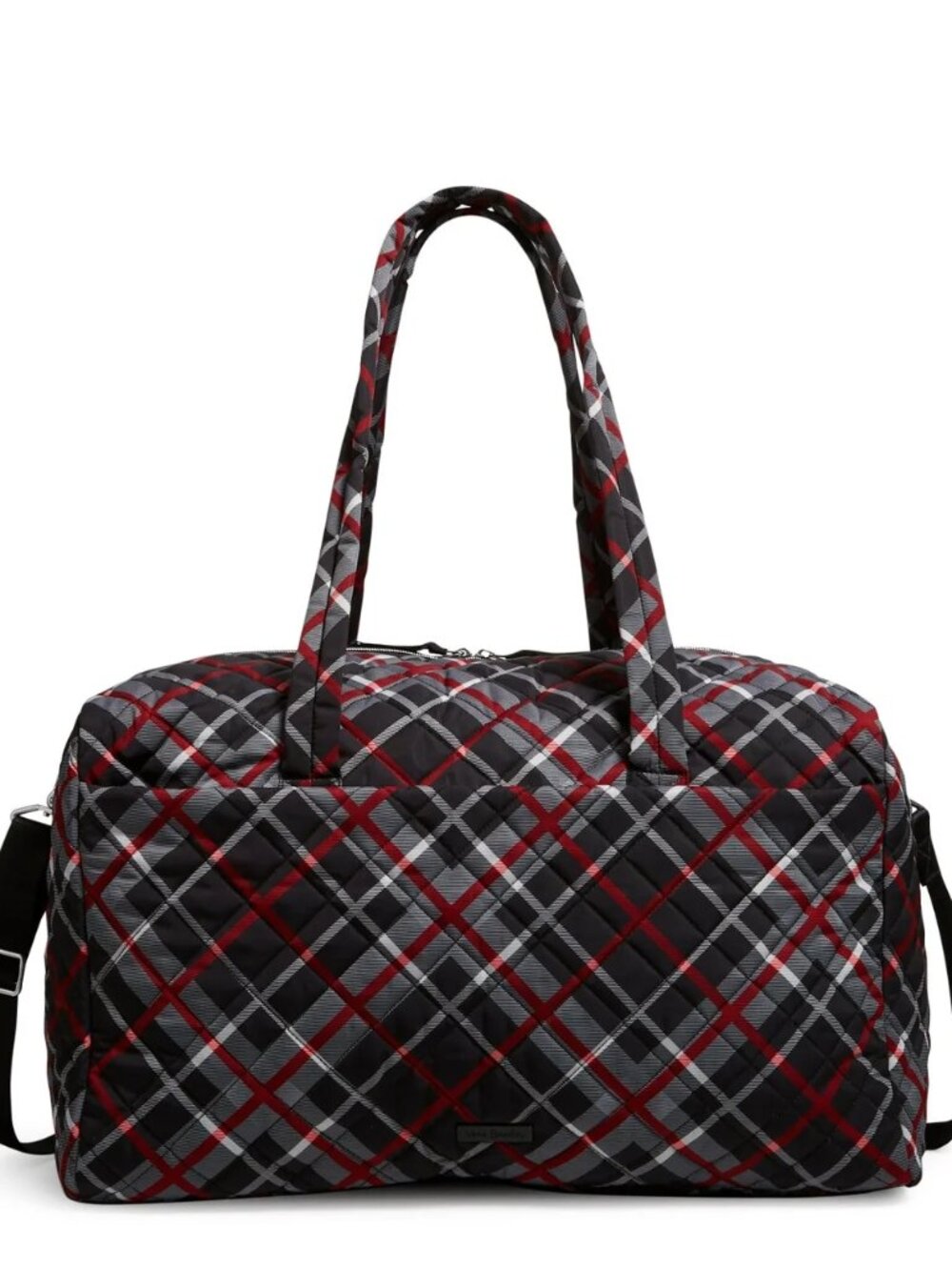 Vera Bradley Paris Plaid Large Travel Duffel Bag/NWT